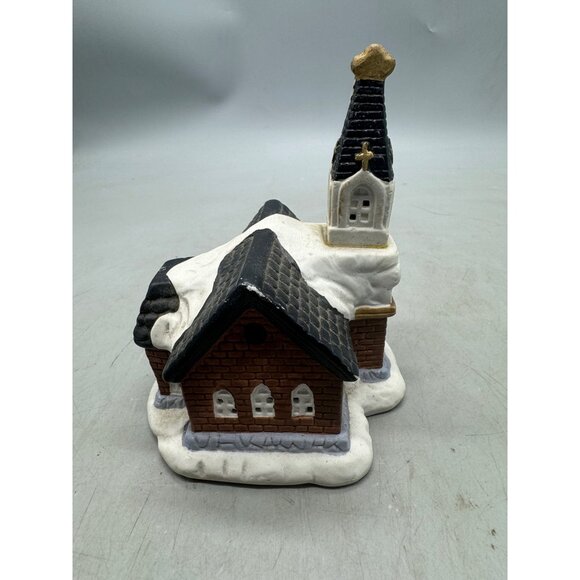 Noma Dickensville Collectibles Ceramic Snowy Church Christmas Village Decor READ - Picture 2 of 6